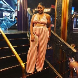 2-piece wide leg co-od